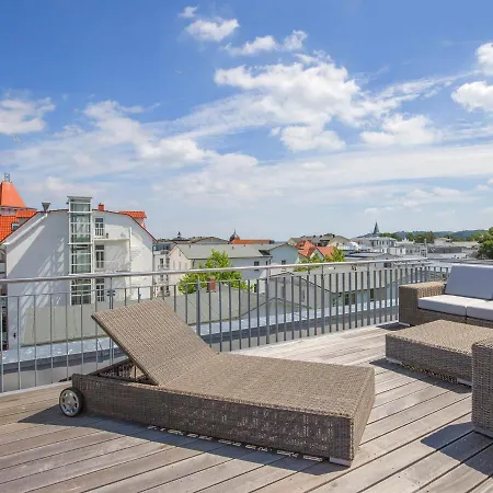 아파트 Strandvillen - Mit 2 Schlafzimmern, Terrasse Und Balkon Dr-434 *