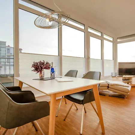 Appartement Strandvillen - Mit 2 Schlafzimmern, Terrasse Und Balkon Dr-434 Binz