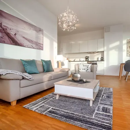 Strandvillen - Mit 2 Schlafzimmern, Terrasse Und Balkon Dr-434 Appartement *