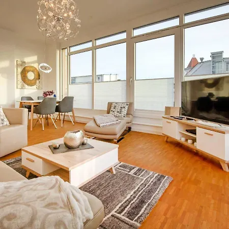 Apartment Strandvillen - Mit 2 Schlafzimmern, Terrasse Und Balkon Dr-434