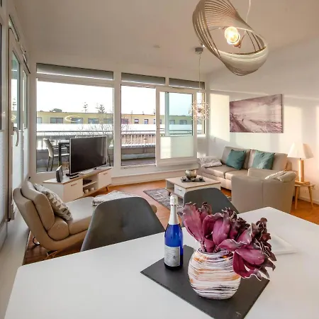 Strandvillen - Mit 2 Schlafzimmern, Terrasse Und Balkon Dr-434 Apartman Binz