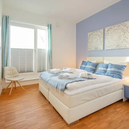 Strandvillen - Mit 2 Schlafzimmern, Terrasse Und Balkon Dr-434 Appartement *