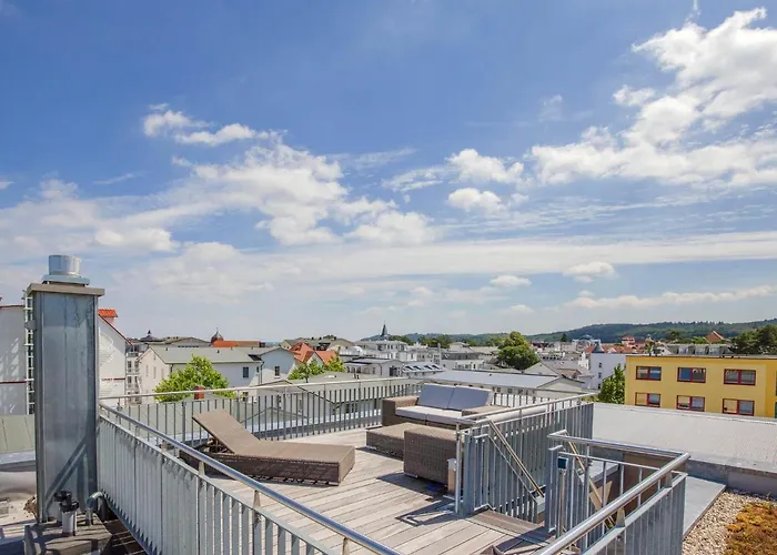 Strandvillen - Mit 2 Schlafzimmern, Terrasse Und Balkon Dr-434 * بينز