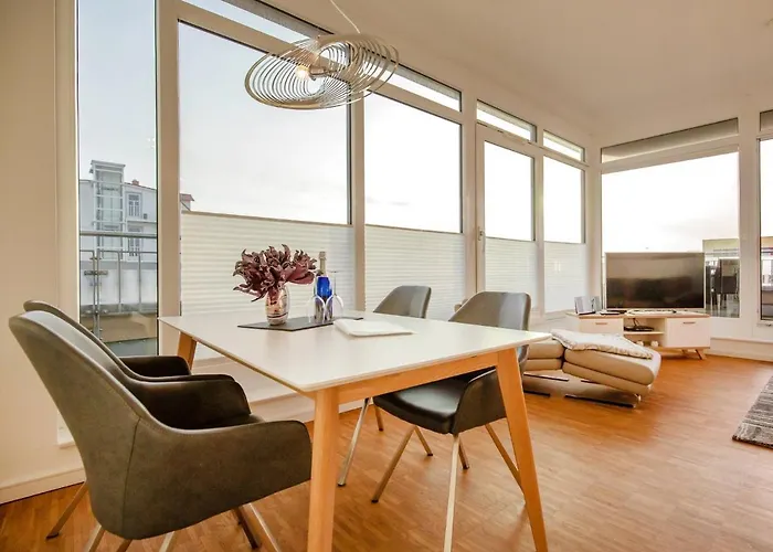 شقة Strandvillen - Mit 2 Schlafzimmern, Terrasse Und Balkon Dr-434 بينز