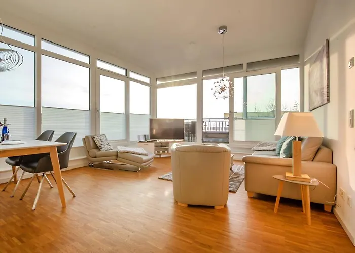 Strandvillen - Mit 2 Schlafzimmern, Terrasse Und Balkon Dr-434 بينز