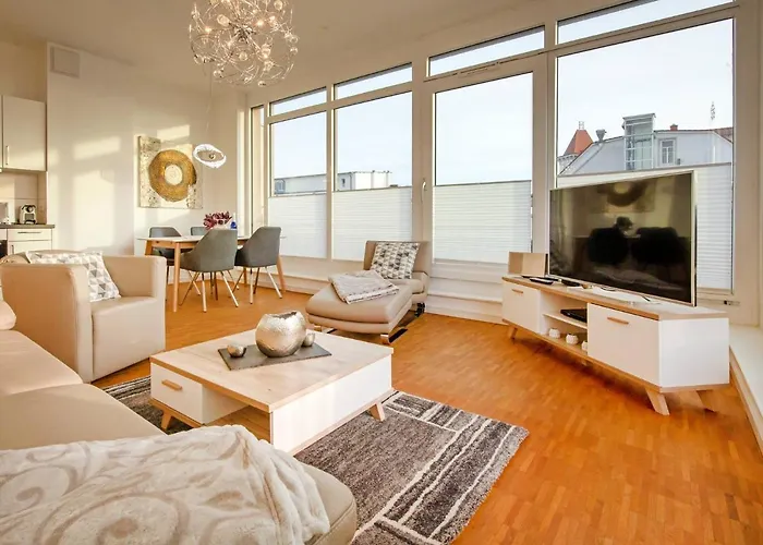 شقة Strandvillen - Mit 2 Schlafzimmern, Terrasse Und Balkon Dr-434